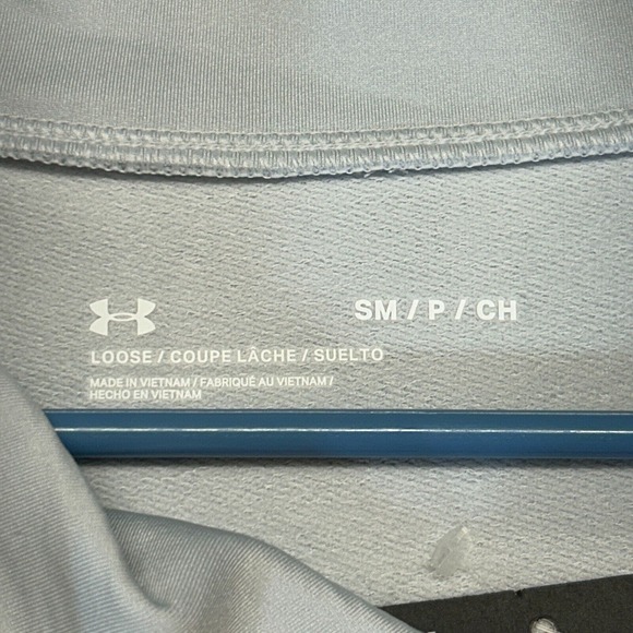 Old Dominion University Under Armour Motion Snap Pullover Womens Small Loose NEW - Picture 5 of 12
